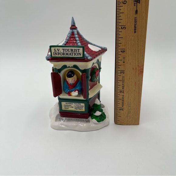 Dept 56 The Original Snow Village “Tour the village” #5452-6 90s Vintage Decor - Picture 7 of 10